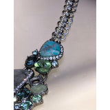 CHLOE + ISABEL lagoon dreams multi-stone statement bib necklace - N149