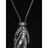 CHLOE & ISABEL silverwing long pendant necklace - N585CLAR