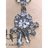 CHLOE + ISABEL Crystal Cluster Drop Earrings - E091