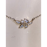 CHLOE + ISABEL petite sparkling laurel necklace - N045