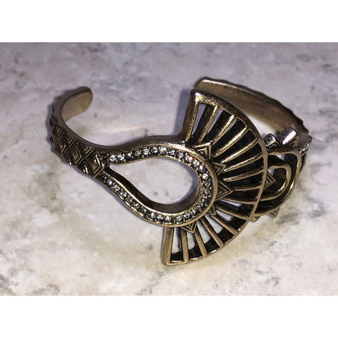 CHLOE + ISABEL Art Deco Statement Cuff Bracelet - B079