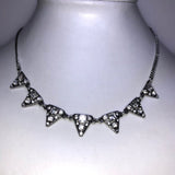 CHLOE + ISABEL Deco Sparkle Triangle Collar - N023