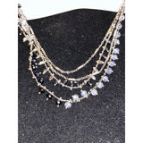 CHLOE + ISABEL nightfall cascade multi-stone necklace - N120