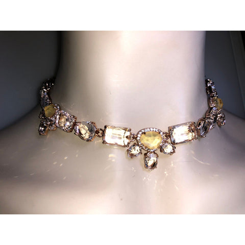 CHLOE + ISABEL lumière statement necklace - N040