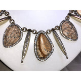 Chloe + Isabel Natural Stone Statement Necklace - N555BGAG