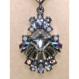 CHLOE + ISABEL vintage crystal statement drop earrings - E098