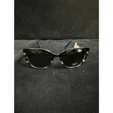 Bebe Women’s Cat-Eye Sunglasses – Black & Teal – 100% UV Protection (NWT)