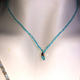 CHLOE + ISABEL aqua nreeze beaded tassel layered necklace - N217