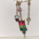 CHLOE + ISABEL mystic prism vertical pendant necklace - N182