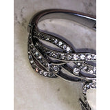 Chloe & Isabel moonlit wings pavé hinged bracelet- B057
