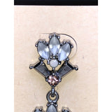 CHLOE + ISABEL vintage crystal statement drop earrings - E098