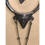 CHLOE + ISABEL art deco geo drop earrings - E063