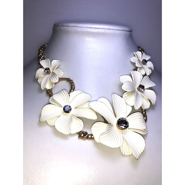 CHLOE & ISABEL - blooms of kyoto collar necklace - N697WHG