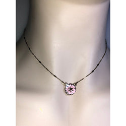 CHLOE + ISABEL blush bloom petite pendant necklace - N136
