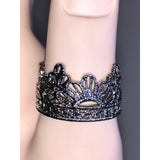 CHLOE + ISABEL queen's lace ring-rhodium-R0266