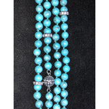 Chloe + Isabel Long Beaded Turquoise Necklace - N007