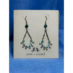 CHLOE + ISABEL mystic mandala chandelier drop earrings-E072