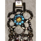CHLOE + ISABEL Gold & Rhinestone Flower Bracelet - B025