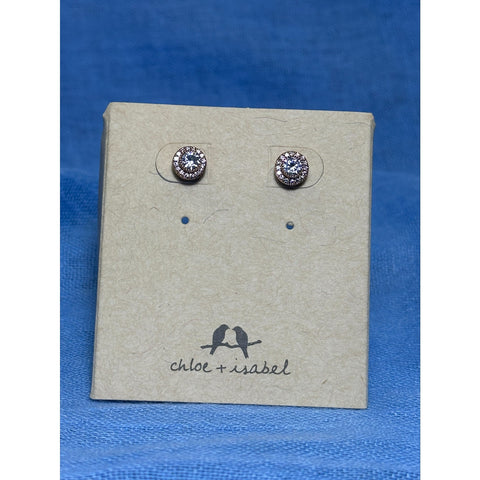 CHLOE + ISABEL Crystal Halo Stud Earrings - E359RG