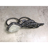CHLOE + ISABEL silverwing statement ring - N164WHAR