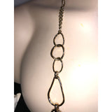 CHLOE + ISABEL sculpted open-link long statement necklace - N139