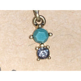 CHLOE & ISABEL Multi-Stone Linear Drop Earrings- E186