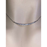 CHLOE & ISABEL tapered pave bar necklace - N647CLSS
