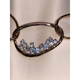 CHLOE & ISABEL anniversary rose gold statement necklace-N140