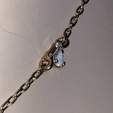 CHLOE + ISABEL ocean mist turquoise y-pendant necklace - N095