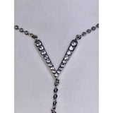 CHLOE & ISABEL pave chevron y-necklace - N168