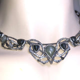 CHLOE + ISABEL enchanted obsidian filigree collar - N180