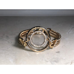 CHLOE + ISABEL anniversary gold bracelet-B035