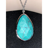 Chloe + Isabel layered teardrop pendant necklace - N079