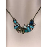 CHLOE & ISABEL boho azure cascade layered necklace - N035