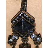 CHLOE + ISABEL Geometric Crystal Spike Drop Earrings - E066