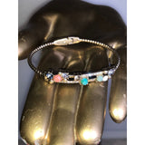 Chloe + Isabel Gold Bangle Bracelet W/ Crystals - B432MBG