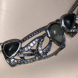 CHLOE + ISABEL enchanted obsidian filigree collar - N180
