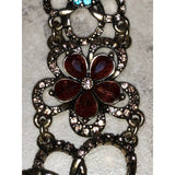 CHLOE + ISABEL Gold & Rhinestone Flower Bracelet - B025