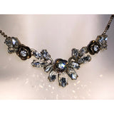 CHLOE + ISABEL crystal bloom vintage-inspired necklace - N078
