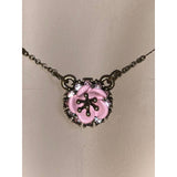 CHLOE + ISABEL blush bloom petite pendant necklace - N136