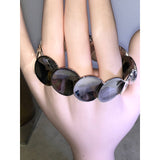 CHLOE + ISABEL anniversary silver bracelet-B027