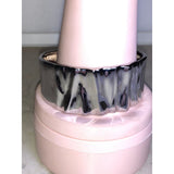 CHLOE + ISABEL Sculpted Silver-Tone Wide Cuff Bracelet - B095