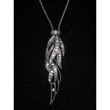 CHLOE & ISABEL silverwing long pendant necklace - N585CLAR