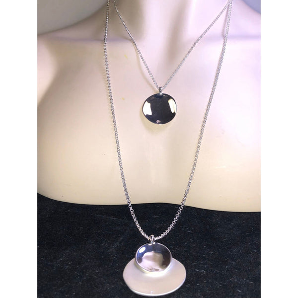 CHLOE & ISABEL anniversary silver pendant - N155