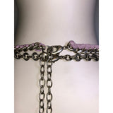 CHLOE + ISABEL vintage regency pearl n crystal multi-layer statement necklace - N128