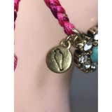 CHLOE + ISABEL jardin gemstone bloom statement bracelet - B003