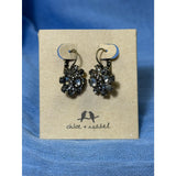 CHLOE + ISABEL crystal cluster drop earrings - E265