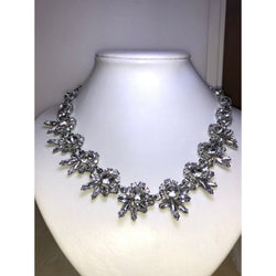 CHLOE + ISABEL Crystal Radiance Cluster Necklace - N012