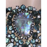 CHLOE + ISABEL lagoon dreams multi-stone statement bib necklace - N149