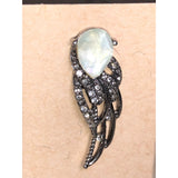 Chloe & Isabel Silver Wing Stud Earrings - E058